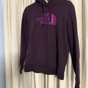 The North Face Maroon women’s Hoodie - M